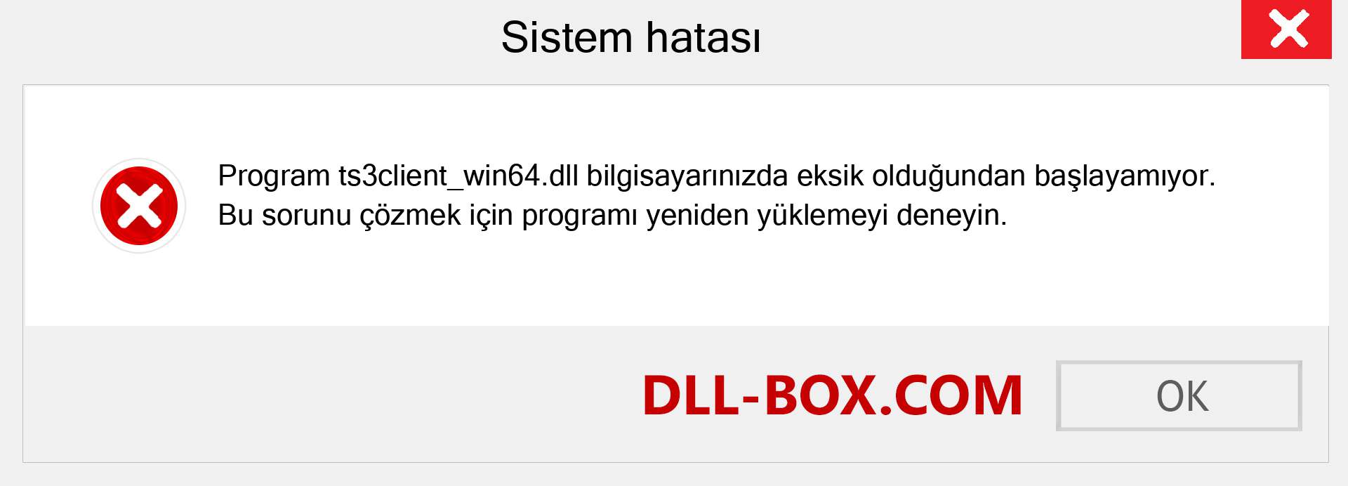 ts3client_win64.dll dosyası eksik mi? Windows 7, 8, 10 için İndirin - Windows'ta ts3client_win64 dll Eksik Hatasını Düzeltin, fotoğraflar, resimler